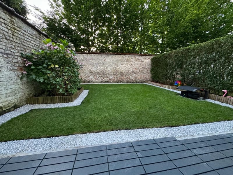 Finished garden renovation