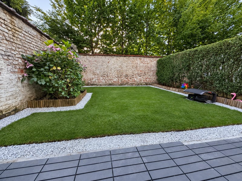 Finished garden renovation