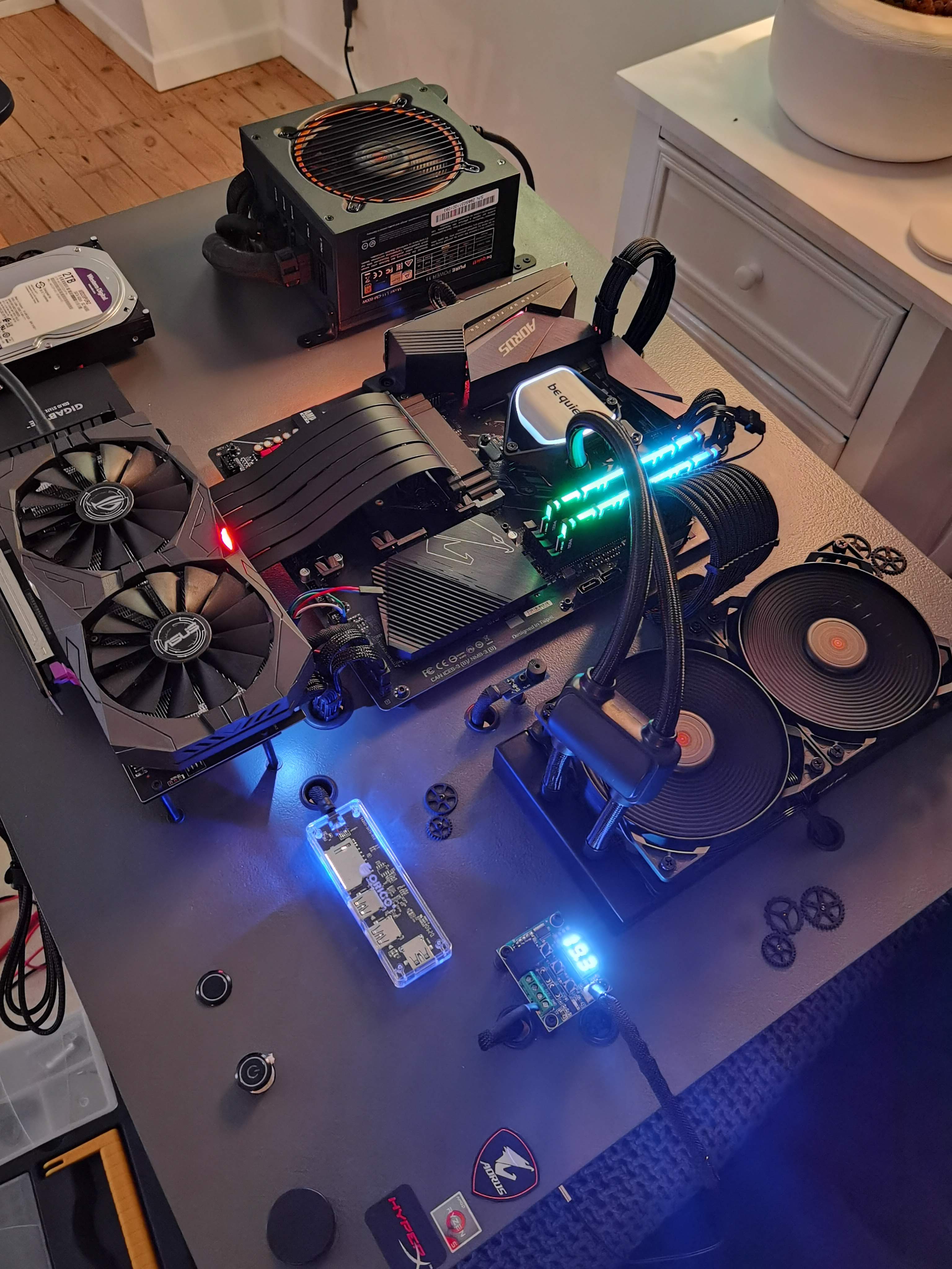 First Power-On – 1